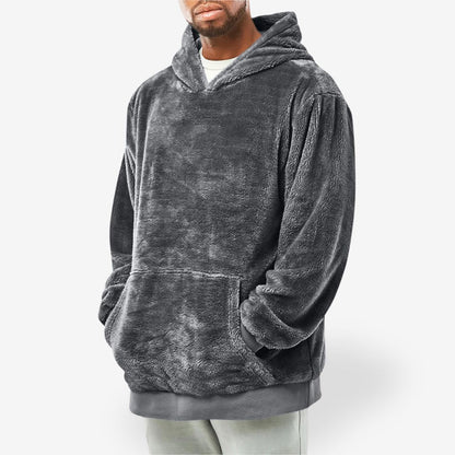 EDDY |Warme Heren Hoodie van Fleece