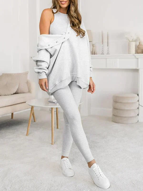 FLORENCE | Trendy tweedelige set met hoodie