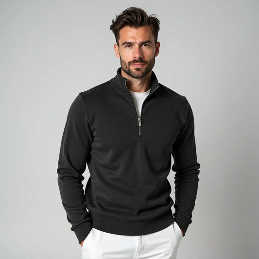 TERSIUM | Heren Half Zip Sweater