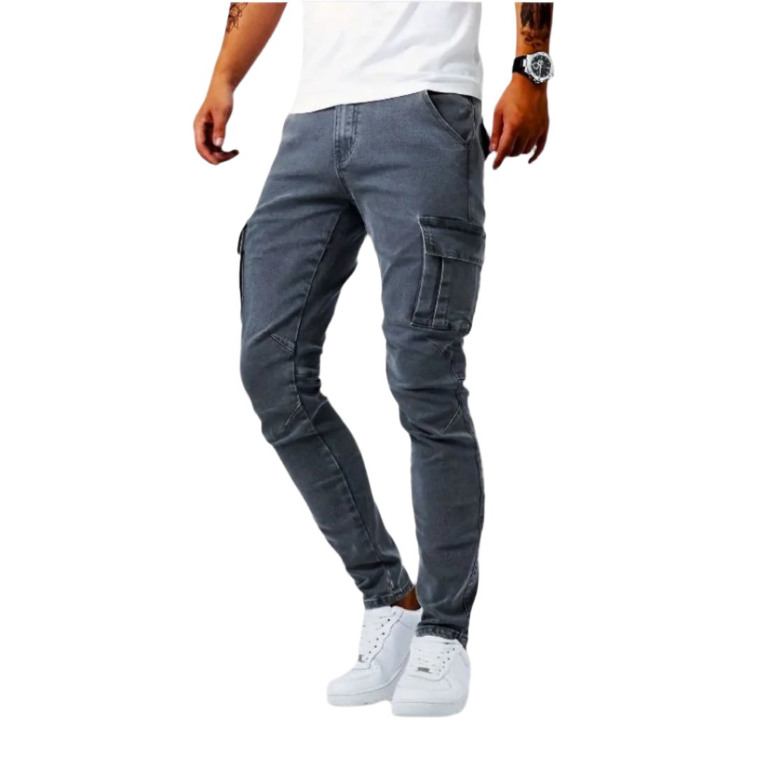 MATHIAS | Trendy slim-fit broek voor heren met een eigentijdse look