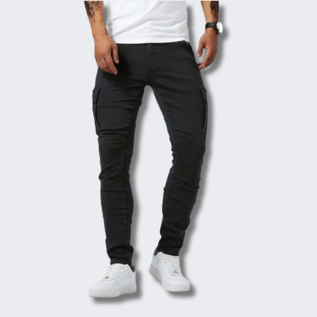 MATHIAS | Trendy slim-fit broek voor heren met een eigentijdse look