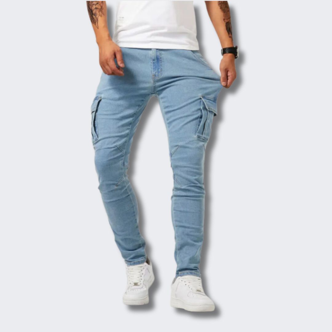 MATHIAS | Trendy slim-fit broek voor heren met een eigentijdse look