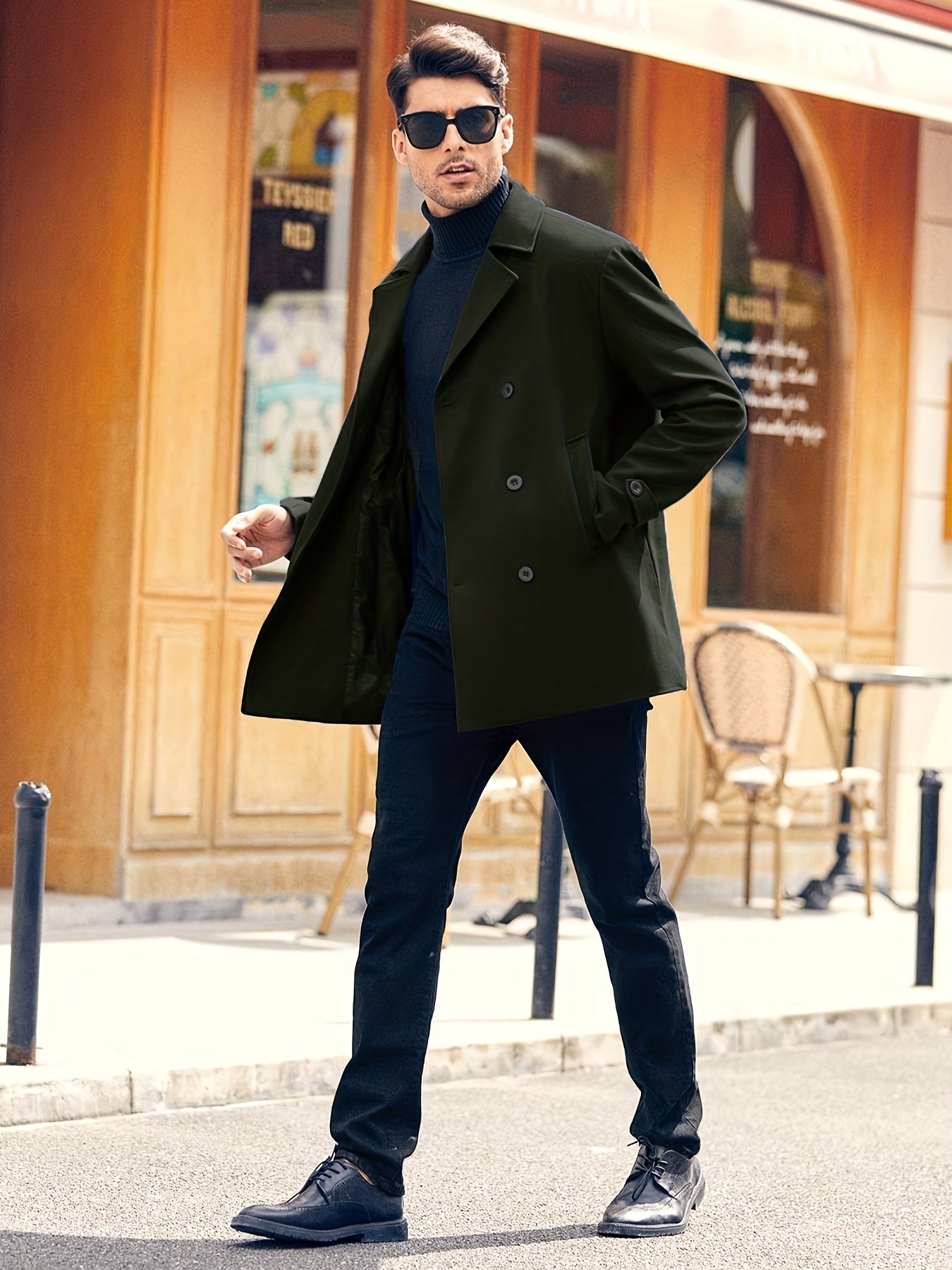 LEON | Elegante trenchcoat voor heren