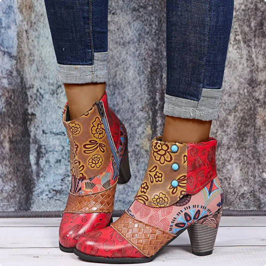 Julia | Retro Waterproof Bottes voor Dames