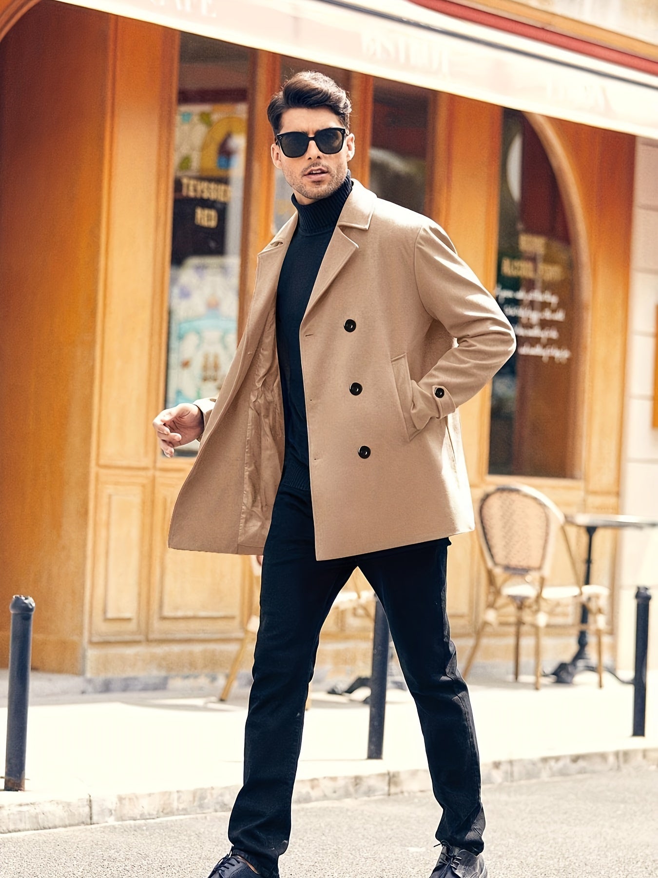 LEON | Elegante trenchcoat voor heren