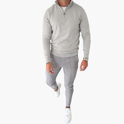 DAAN | Halve rits sweater voor heren, perfect voor de frisse dagen