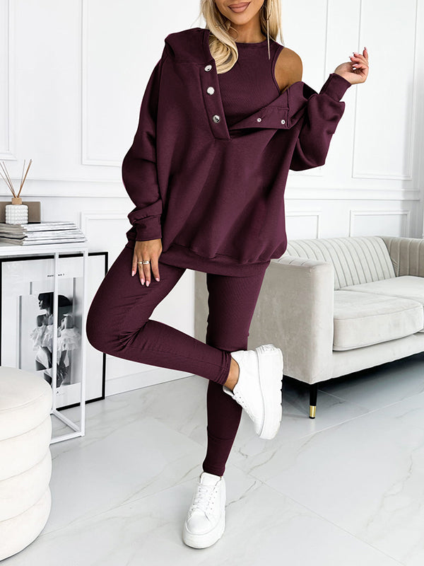 FLORENCE | Trendy tweedelige set met hoodie