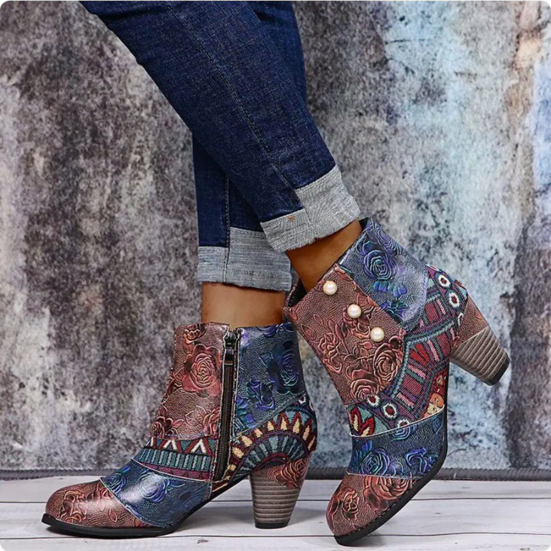 Julia | Retro Waterproof Bottes voor Dames