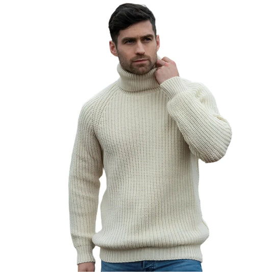 TOMAS | Stijlvolle sweater met hoge kraag voor een moderne look