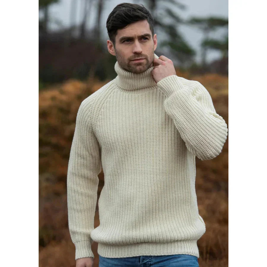 TOMAS | Stijlvolle sweater met hoge kraag voor een moderne look