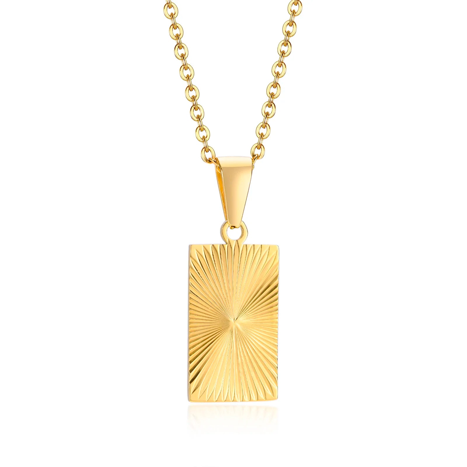 Sunburst Ketting || Goud - River Mode