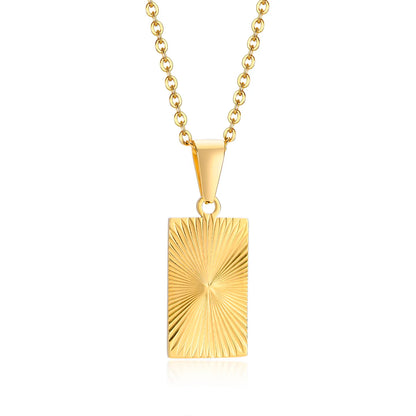 Sunburst Ketting || Goud - River Mode