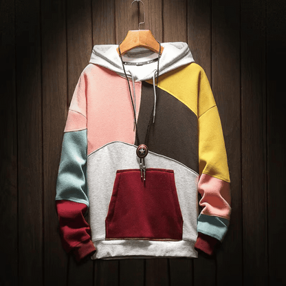 TIEREN | Hoodie met kleurrijk ontwerp voor een trendy look