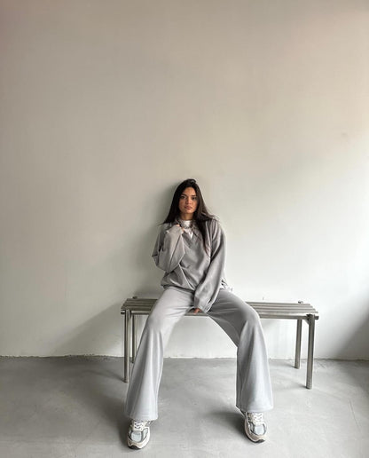 Sophie | Grijze loungewear set voor dames