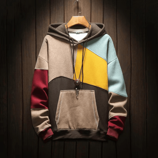 TIEREN | Hoodie met kleurrijk ontwerp voor een trendy look