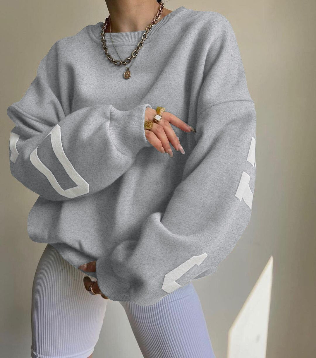 FINA - Oversized Dames Sweater | Comfortabel en Stijlvol - River Mode