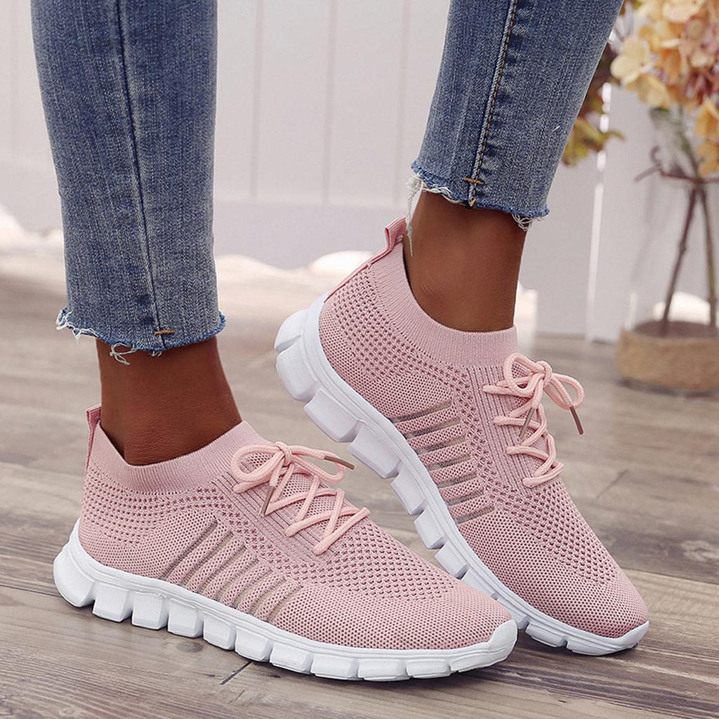 Selina | Comfortabele ademende sneakers met hoge top