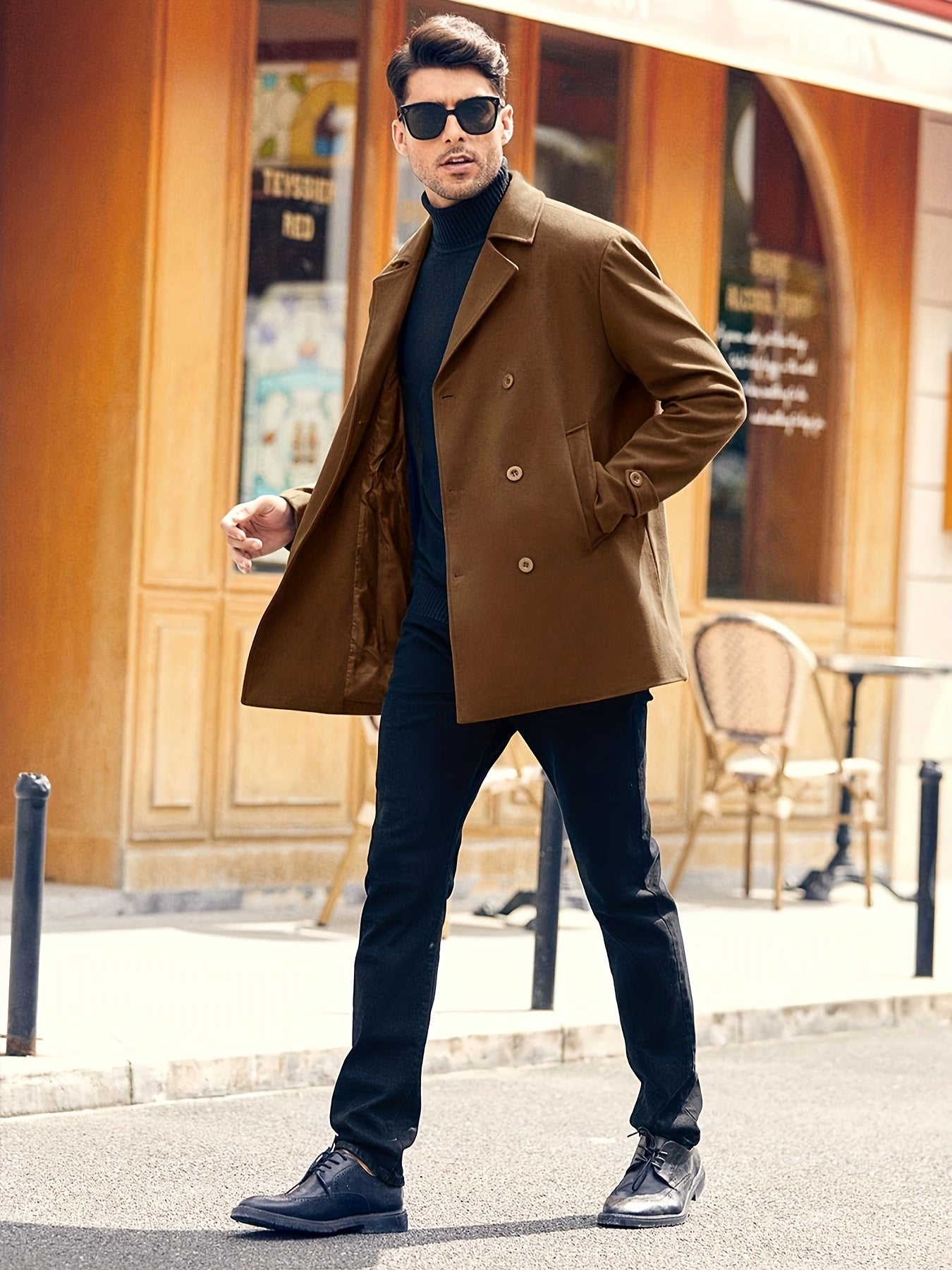 LEON | Elegante trenchcoat voor heren