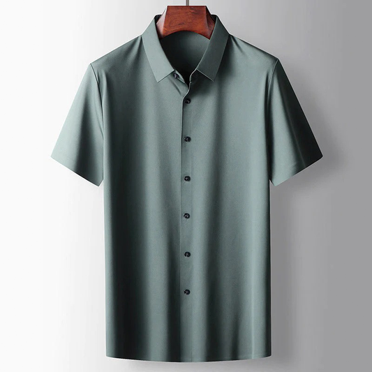 MARCEL | Elegante poloshirt van zijde voor heren