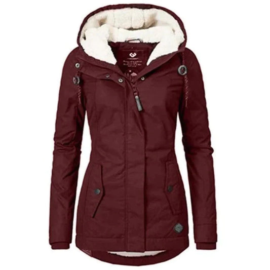 SOPHIE - Wollen Winterjas voor dames - River Mode