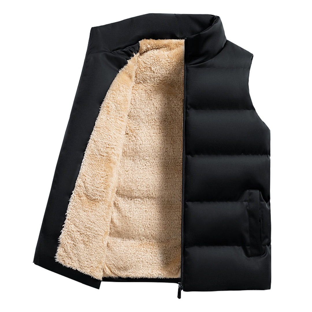 Rivers - Warm Geweven Bodywarmer Voor Heren - River Mode