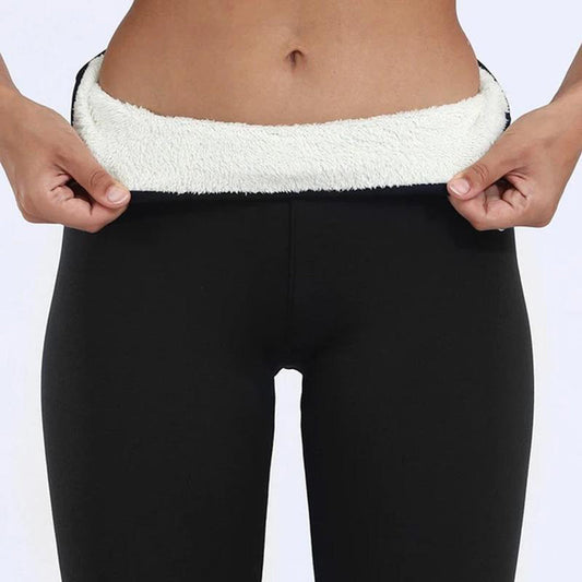 SOLINA - Dames Fleece Legging Voor De WINTER - River Mode