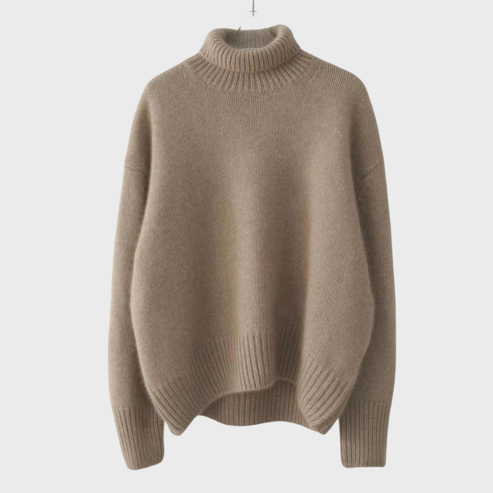 HEIDI | Trendy pullover met col voor dames, voor een moderne en warme look