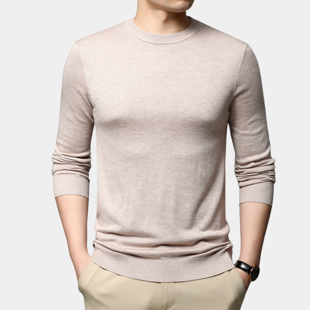 THURMUND | Eenvoudige casual herensweater