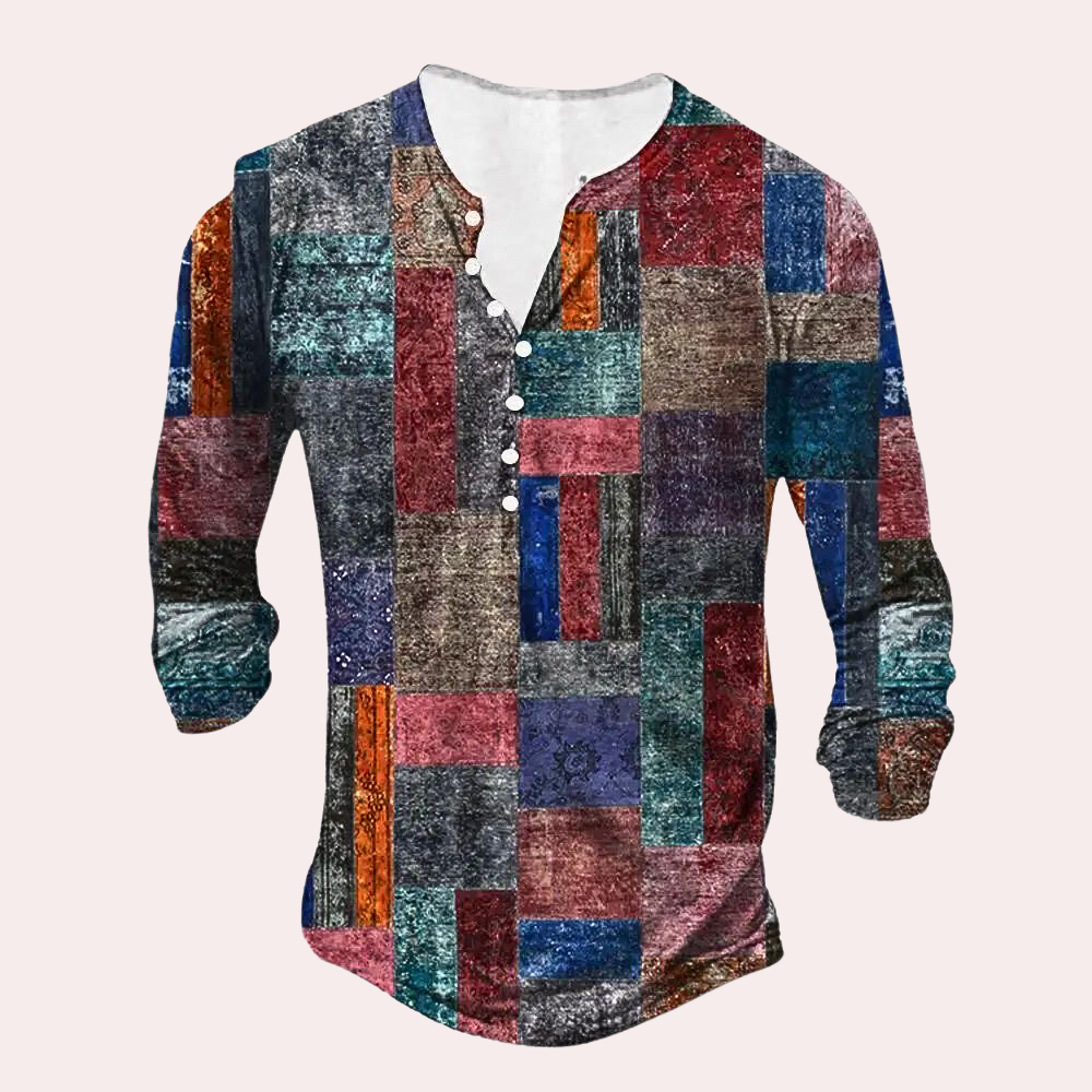 ADAM - Sweatshirt Met Meerdere Kleuren - River Mode