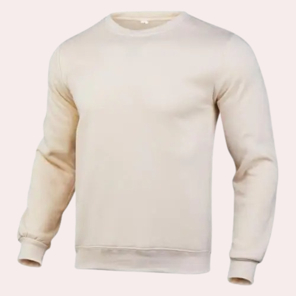 Solo - Casual Herensweater Voor De Herfst - River Mode