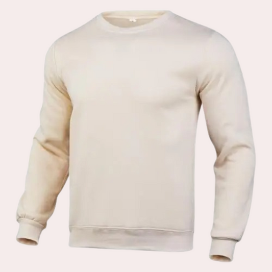 Solo - Casual Herensweater Voor De Herfst - River Mode