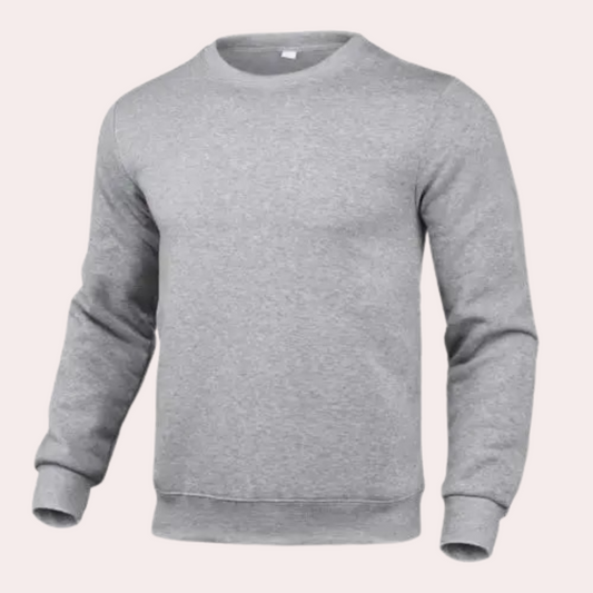 Solo - Casual Herensweater Voor De Herfst - River Mode