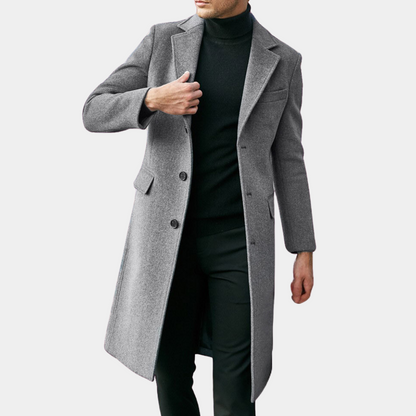 THOMAS - Nette Heren Trenchcoat - River Mode