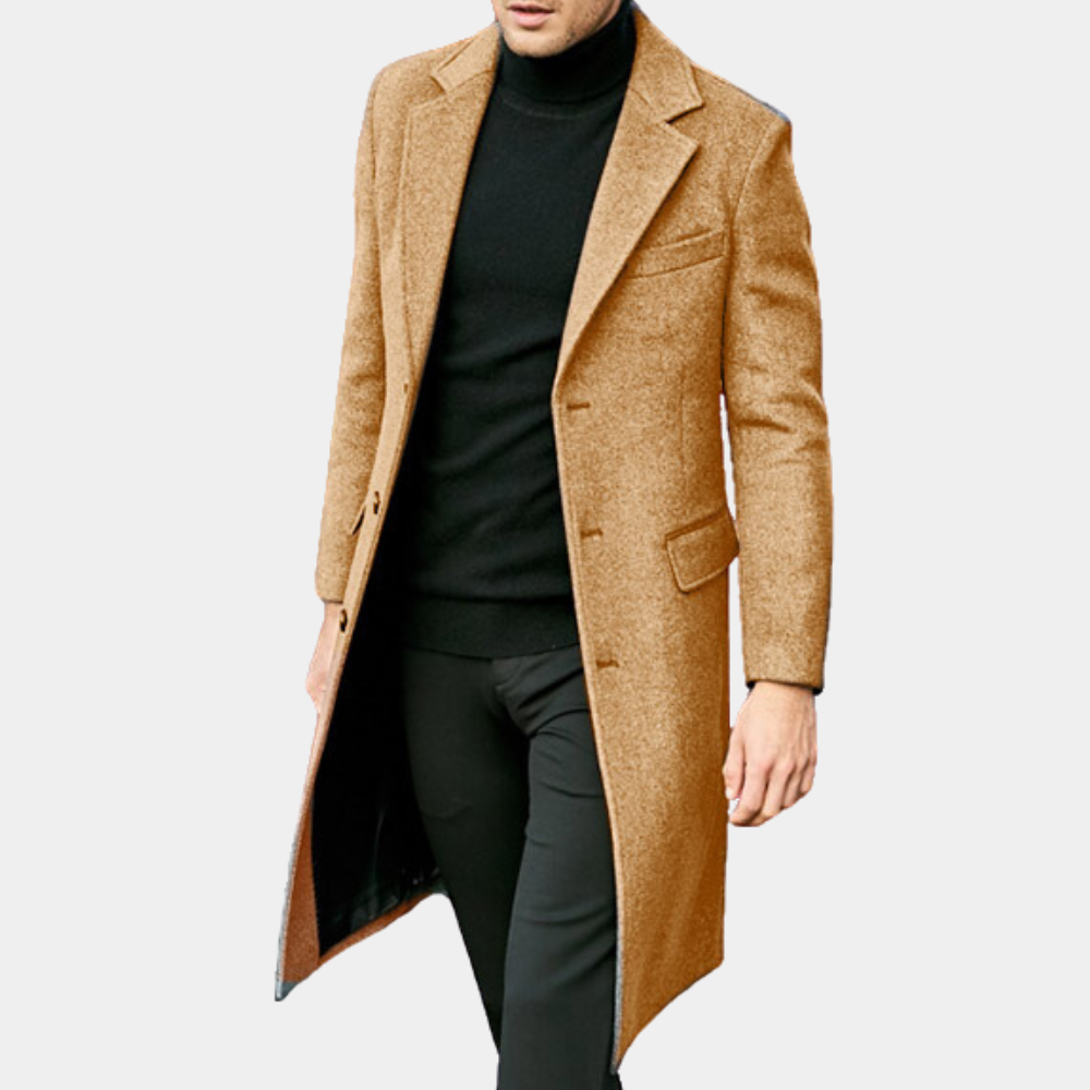 THOMAS - Nette Heren Trenchcoat - River Mode