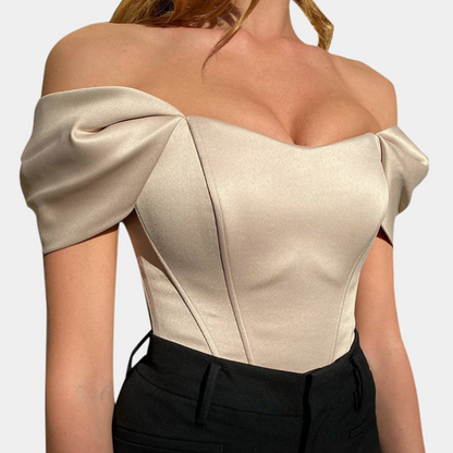 LIVIA | Stijlvolle off-shoulder top voor dames