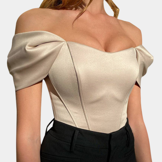 LIVIA | Stijlvolle off-shoulder top voor dames