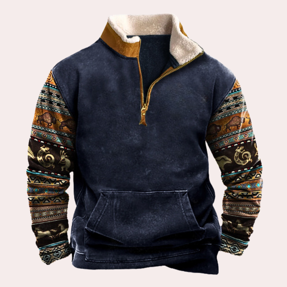 CASPER - Winter Sweater Voor Heren - River Mode