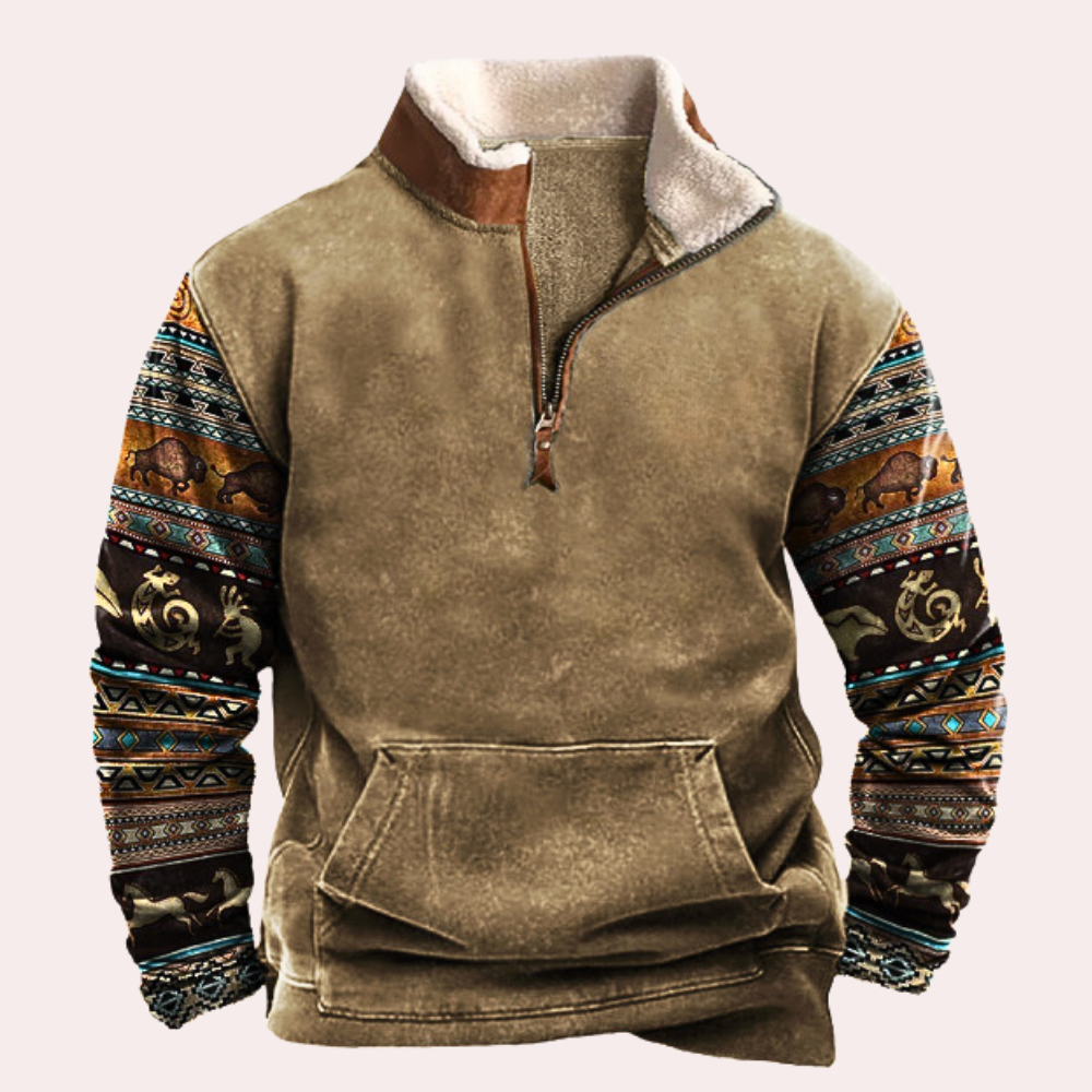 CASPER - Winter Sweater Voor Heren - River Mode