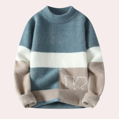 RANDY - Warme Sweater Voor Heren - River Mode