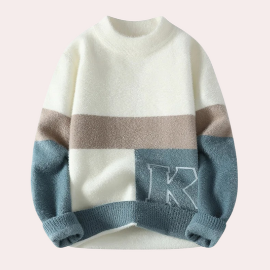 RANDY - Warme Sweater Voor Heren - River Mode