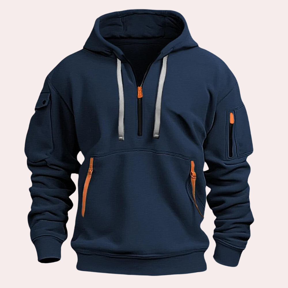 TERENCE - Stijlvolle Heren hoodie voor de winter - River Mode