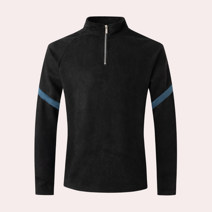 YVES - Half Zip Sweater Voor Heren - River Mode