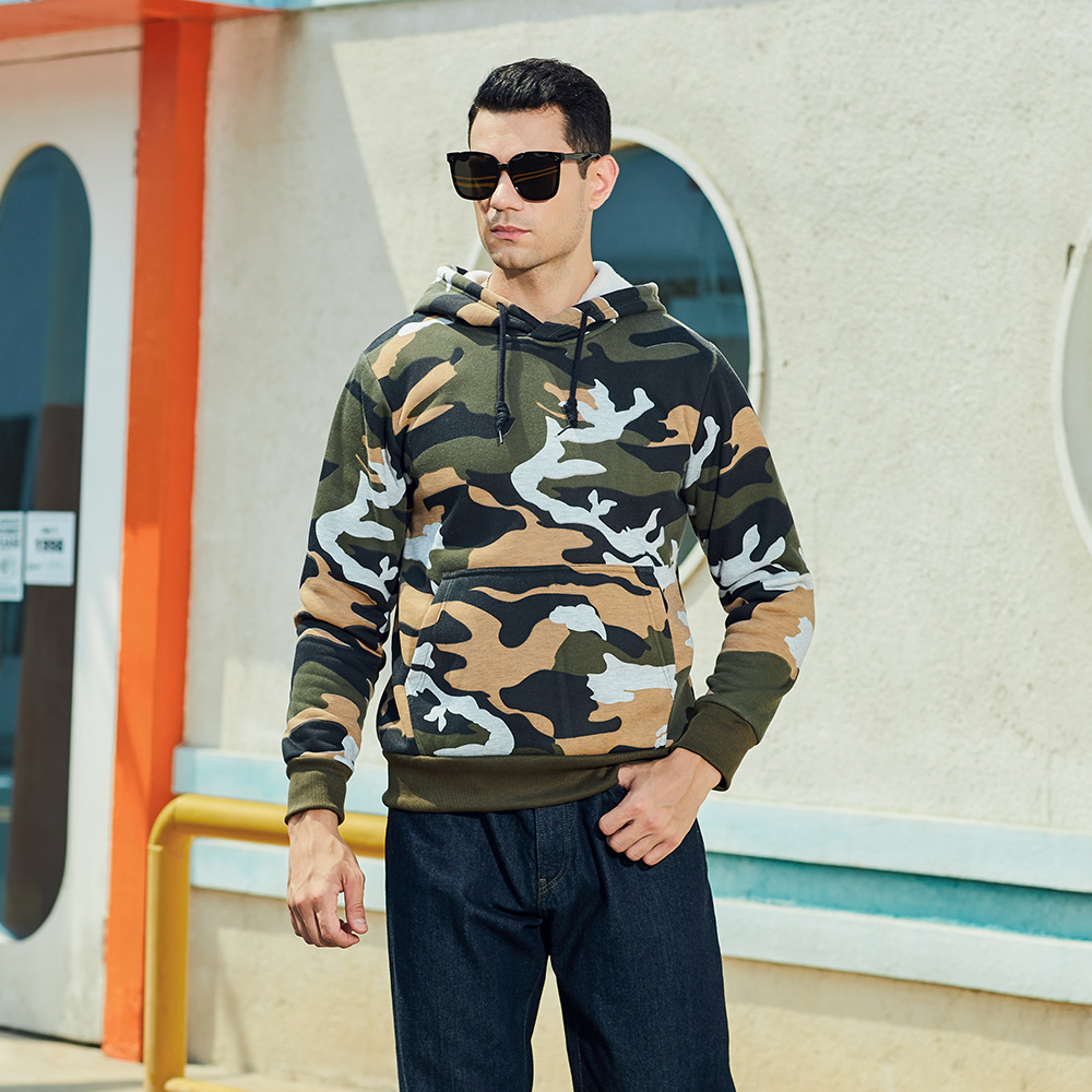 CAMO - Heren Hoodie - River Mode