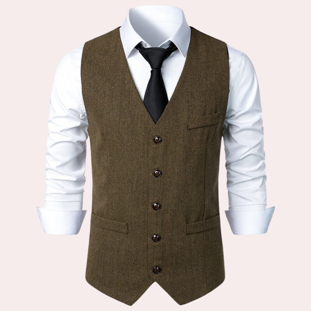 JARI - Stijlvol Gilet met Oktoberfest Flair