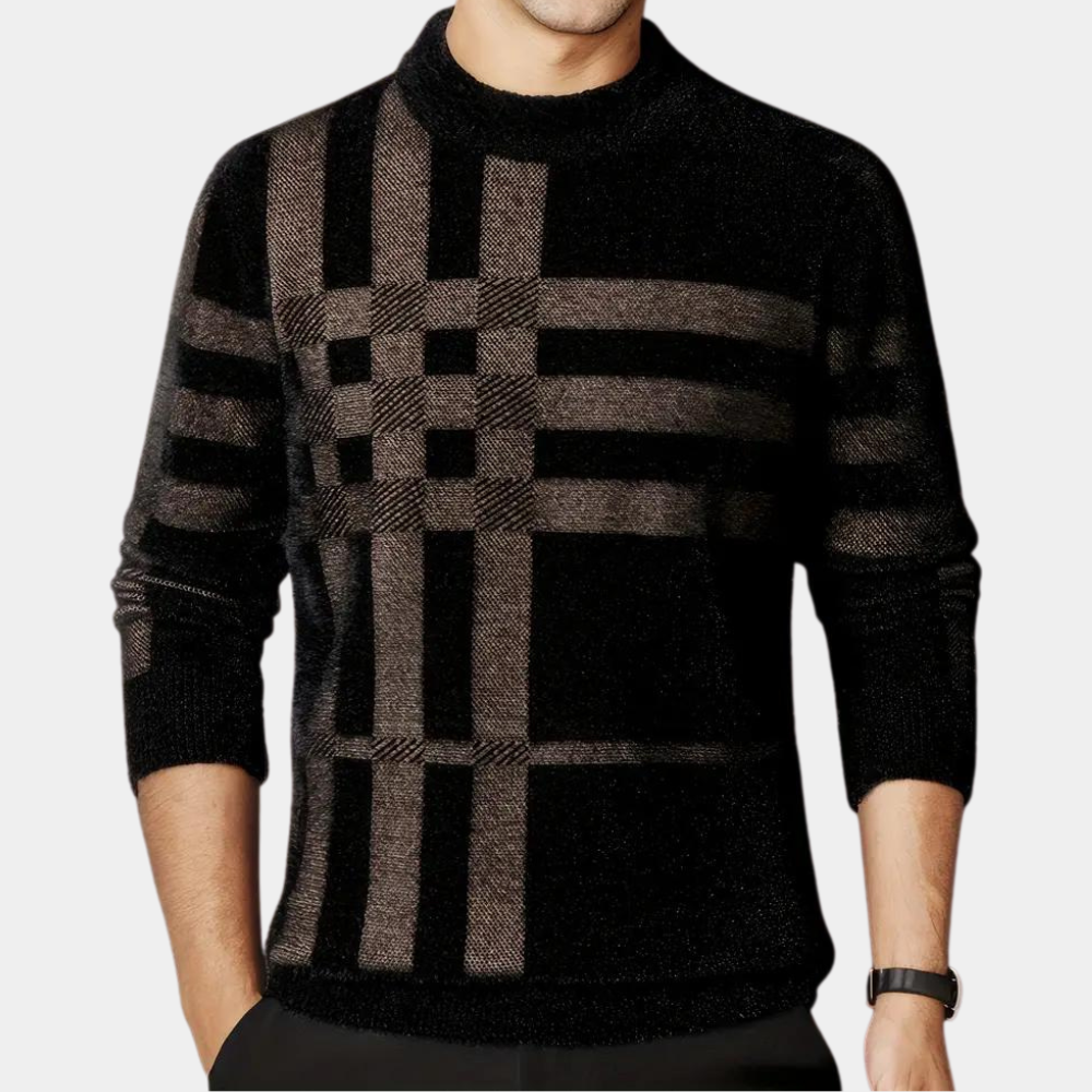 JUSTIN - Zachte Herensweater - River Mode