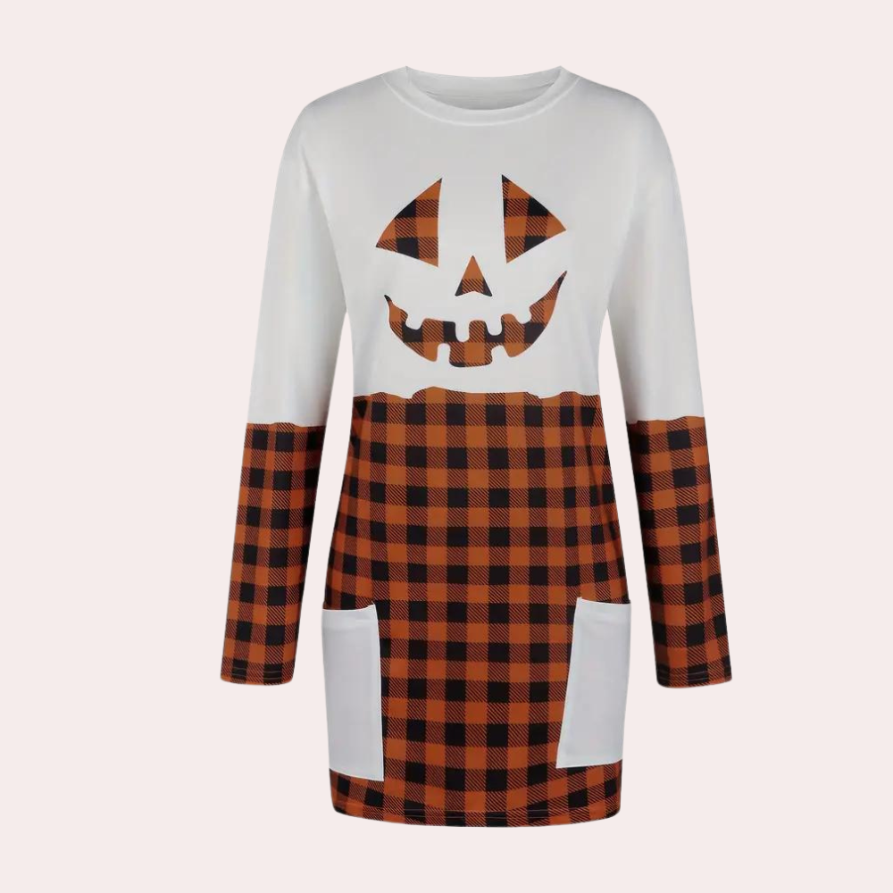 NINA | Modebewuste plus-size Halloween pullover voor dames