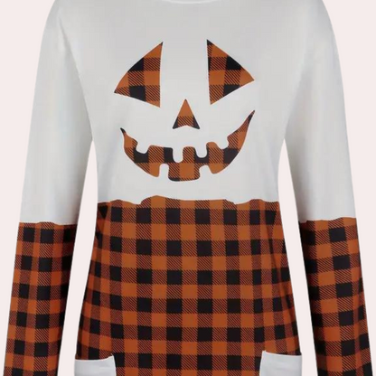 NINA | Modebewuste plus-size Halloween pullover voor dames