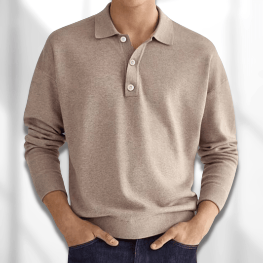 LEONARDO - Polo Pullover Voor Heren - River Mode