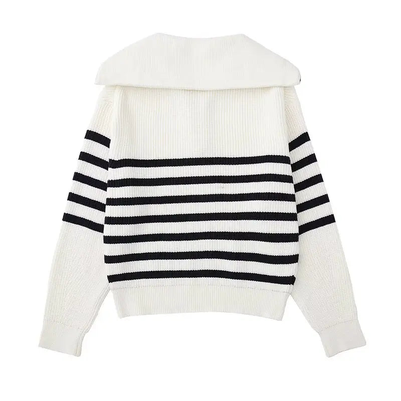 FENNA | Half Zip Vrouwen Sweater - River Mode