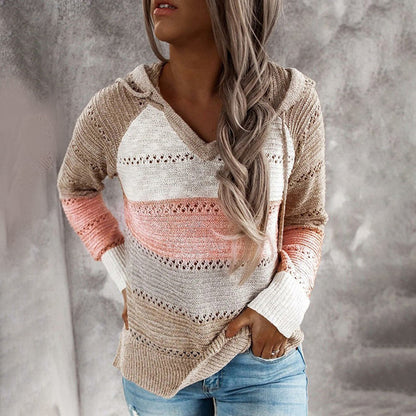 BEAU - Dames Sweater Met V-Hals - River Mode